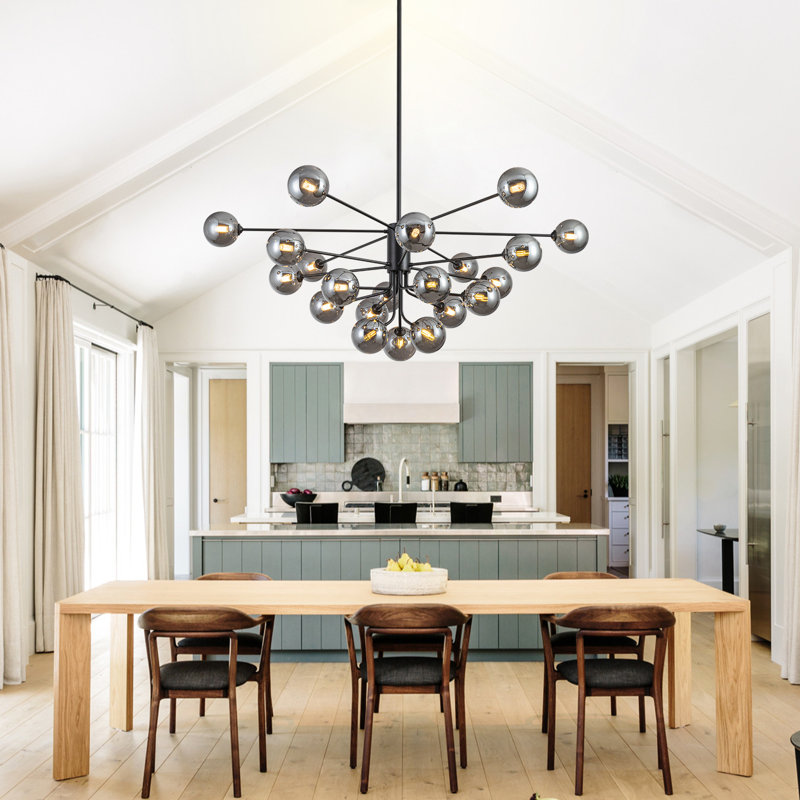 George Oliver Kyiesha 21 - Light Dimmable Modern Linear Chandelier